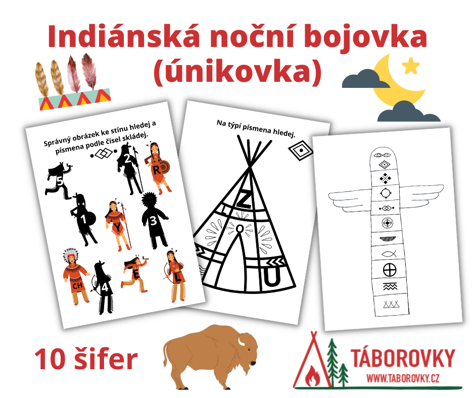 Noční šifrovací bojovka pro velké indiány